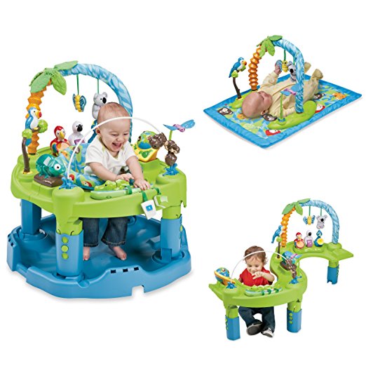 2. Evenflo ExerSaucer Triple Fun