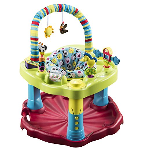 6. Evenflo ExerSaucer Bouncing Barnyard Saucer