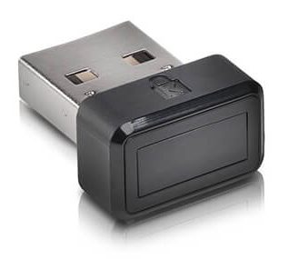 Kensington VeriMark USB Fingerprint Key, Black (K67977WW)
