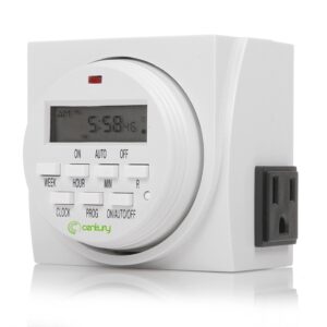  Century 7 Day Heavy Duty Digital Programmable Timer 