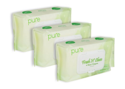 Fresh N Clean Pure Face, Hand and Baby Wet Wipes