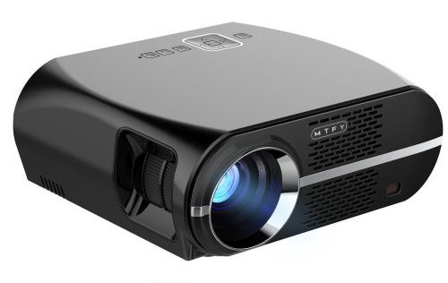 GP100 Video Projector,3500 Lumens LCD 1080P Full-HD LED Portable Multimedia Home Theater Projectors