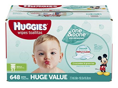 HUGGIES One & Done Refreshing Baby Wipes