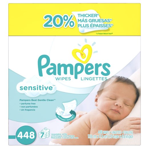 Pampers Sensitive Wipes