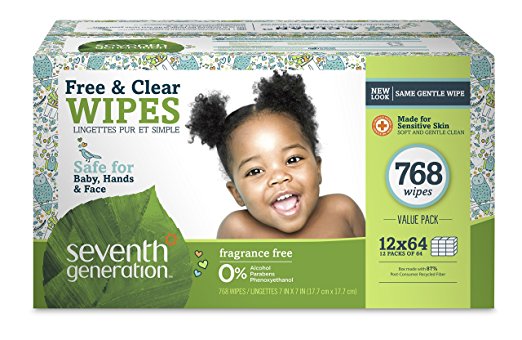 Seventh Generation Thick and Strong Baby Wipes