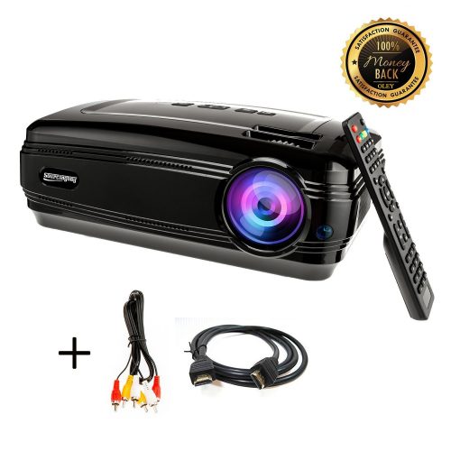 Sourcingbay BY58 1080P 3200 Lumens Efficiency LED Video Projectors