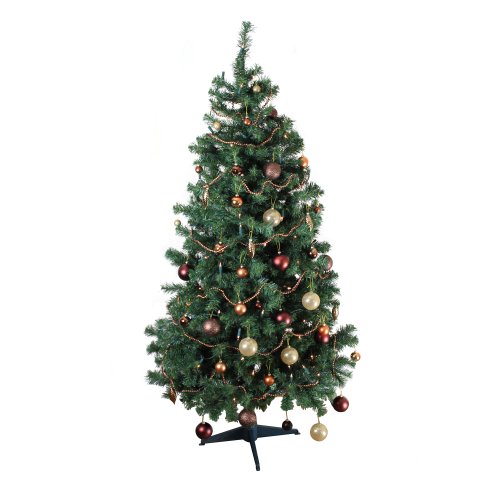 Homegear Alpine Deluxe 6ft 700 Tips Artificial Green Christmas Tree Xmas Tree