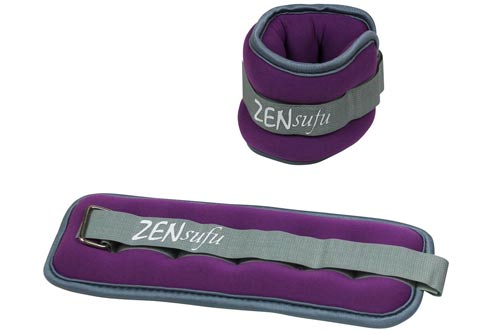 Zensufu Ankle or Wrist Weights Pair Set with Adjustable Strap