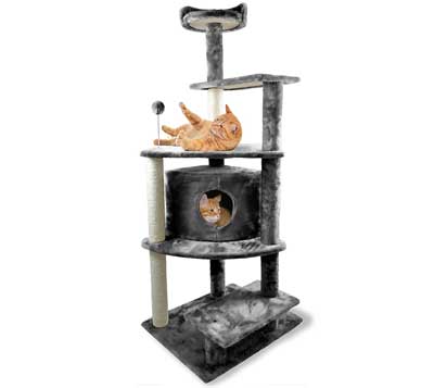 8. Tiger Tough Cat Tree House Furniture for Cats and Kittens by FurHaven