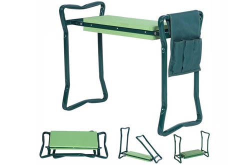 Foldable Garden Kneeler With Handles And Seat